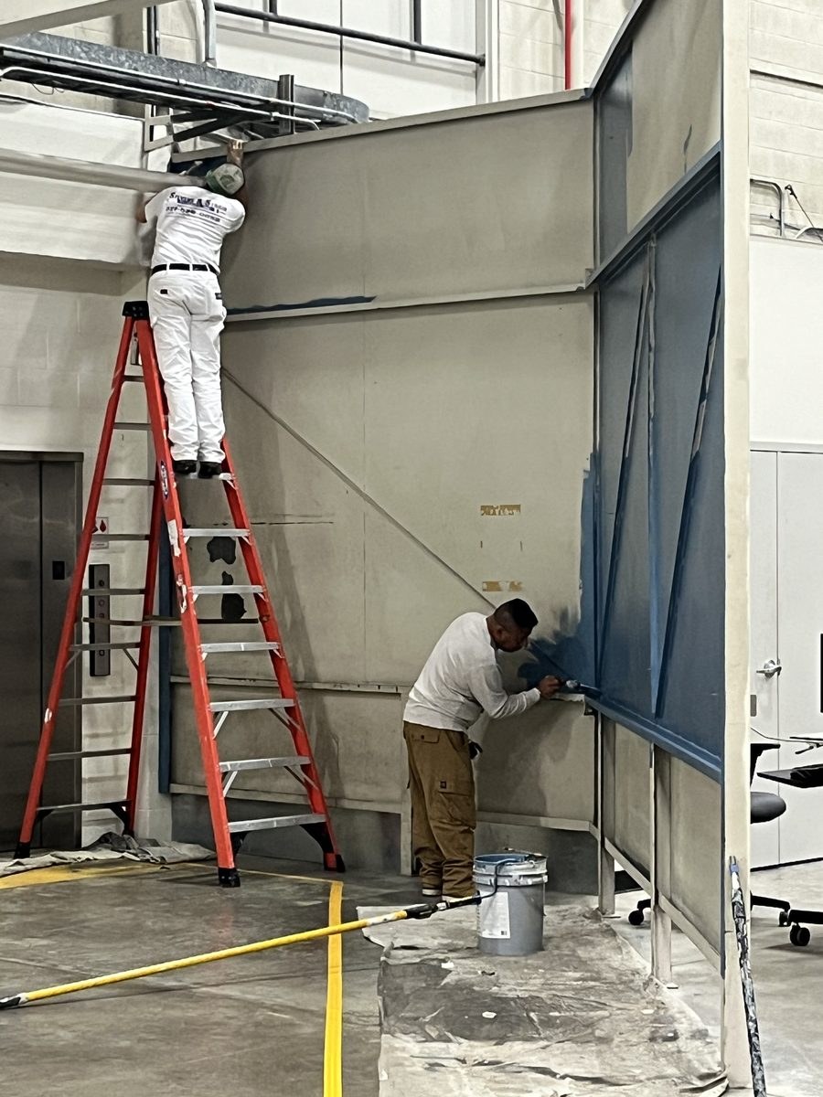 Kennedy Space Center interior painting