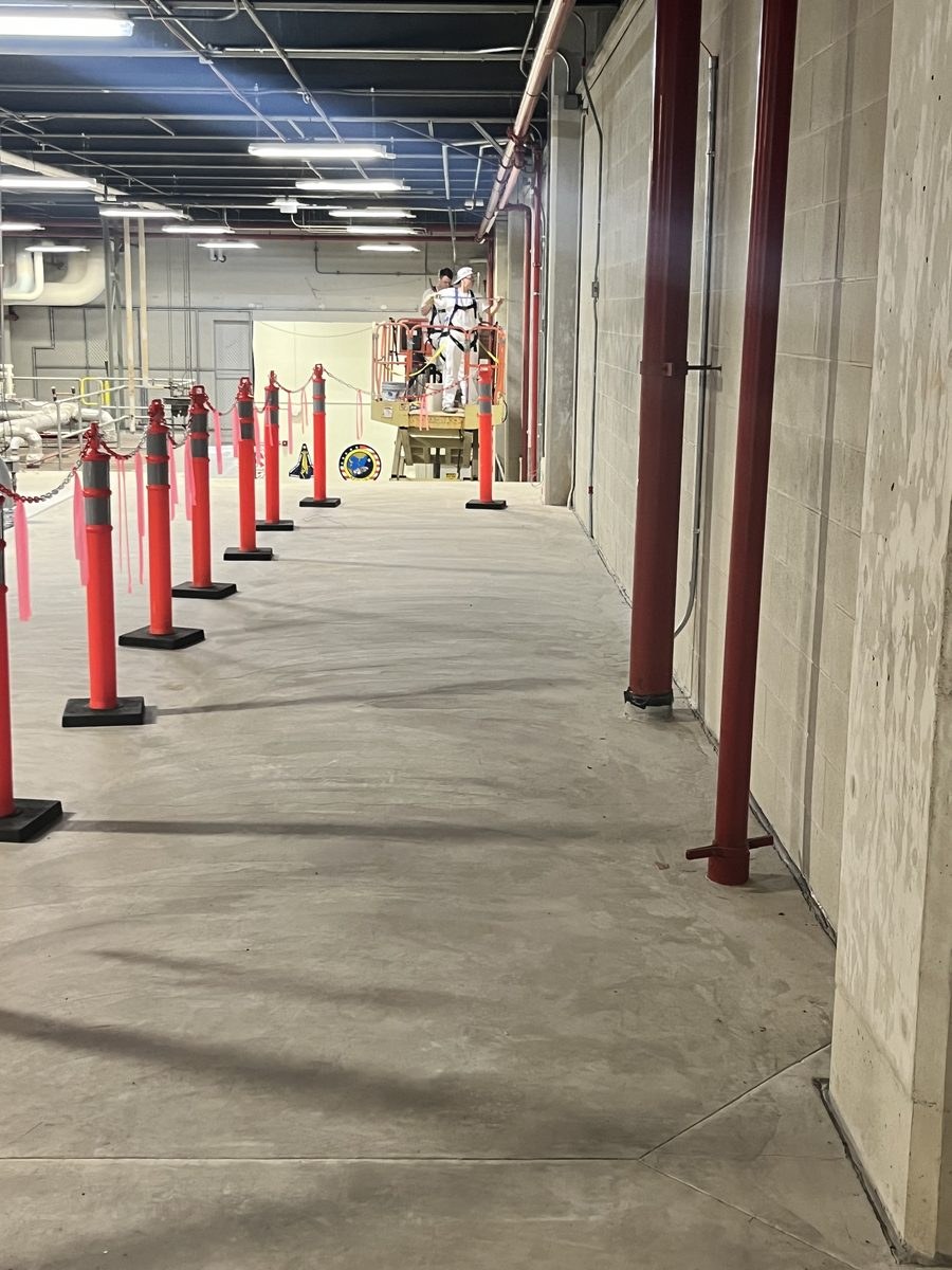 NASA facility interior painting